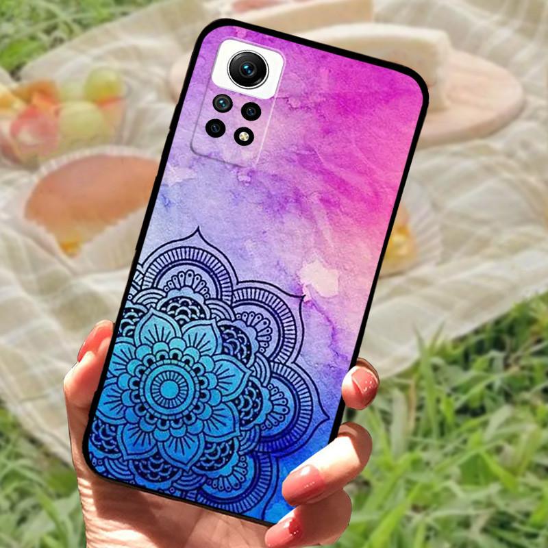 Чехол для Redmi Note 12 Pro 4G, силиконовый, мягкий, мраморный, черный бампер, Funda Coque, для Xiaomi Redmi Note 12 Pro, защитный чехол для телефона