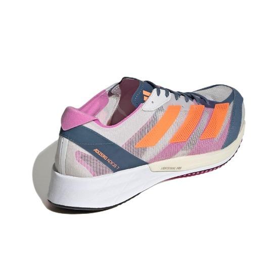 adidas Adizero Adios 7 Серый Даш Солнечный Оранжевый Мужские GX6647