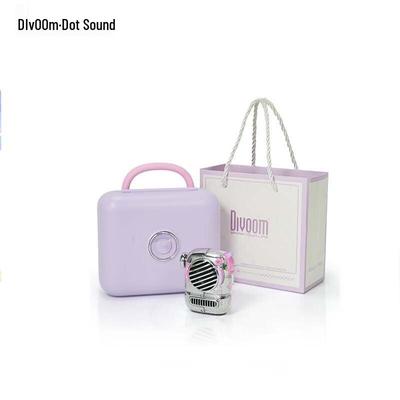 Портативная мини-колонка Bluetooth Divoom Spark-Pop, штекер CN (адаптер в комплекте)