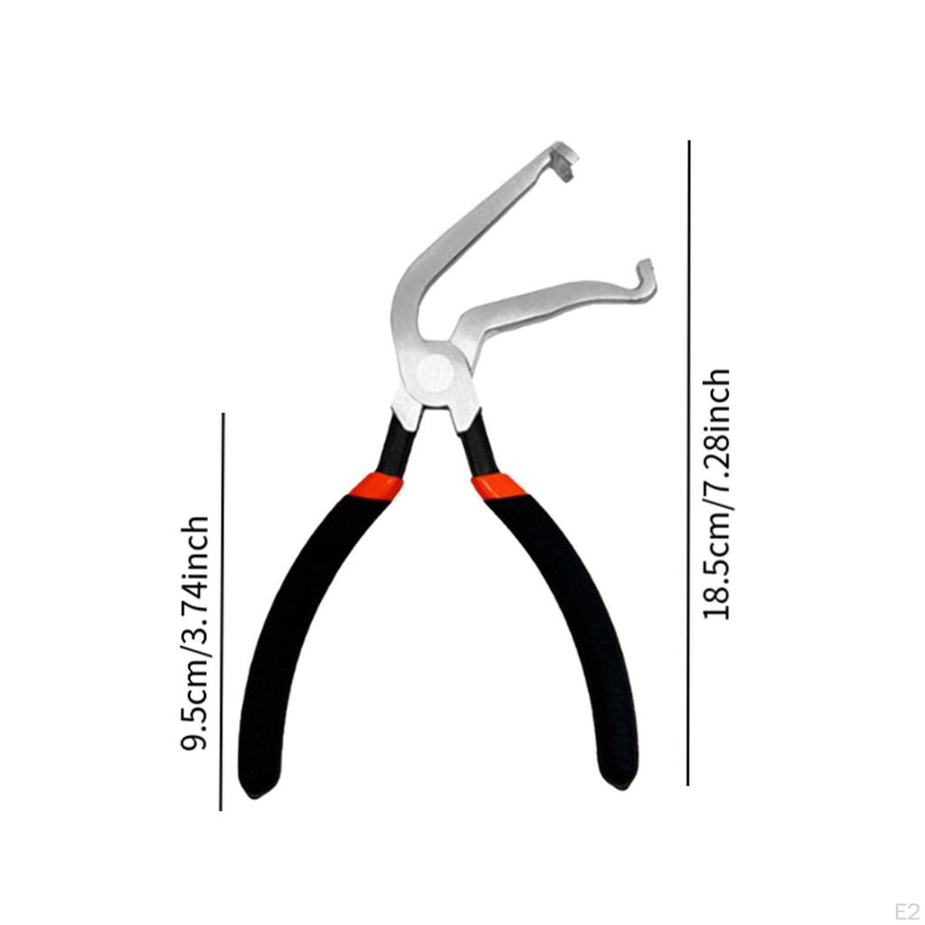 Fuel Line Pliers Disconnect Repair Tool Comfort Handle Professional Sturdy Pipe Clip