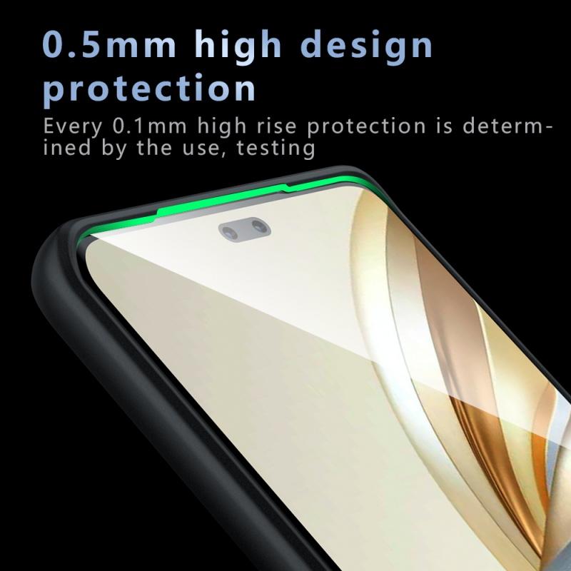 Для Hoor Magic7 Lite X9C X60 Pro Чехол Матовый Magsafe Противоударный Встроенный Угол с Подушкой Безопасности Не желтеющий Материал Мягкая Накладка