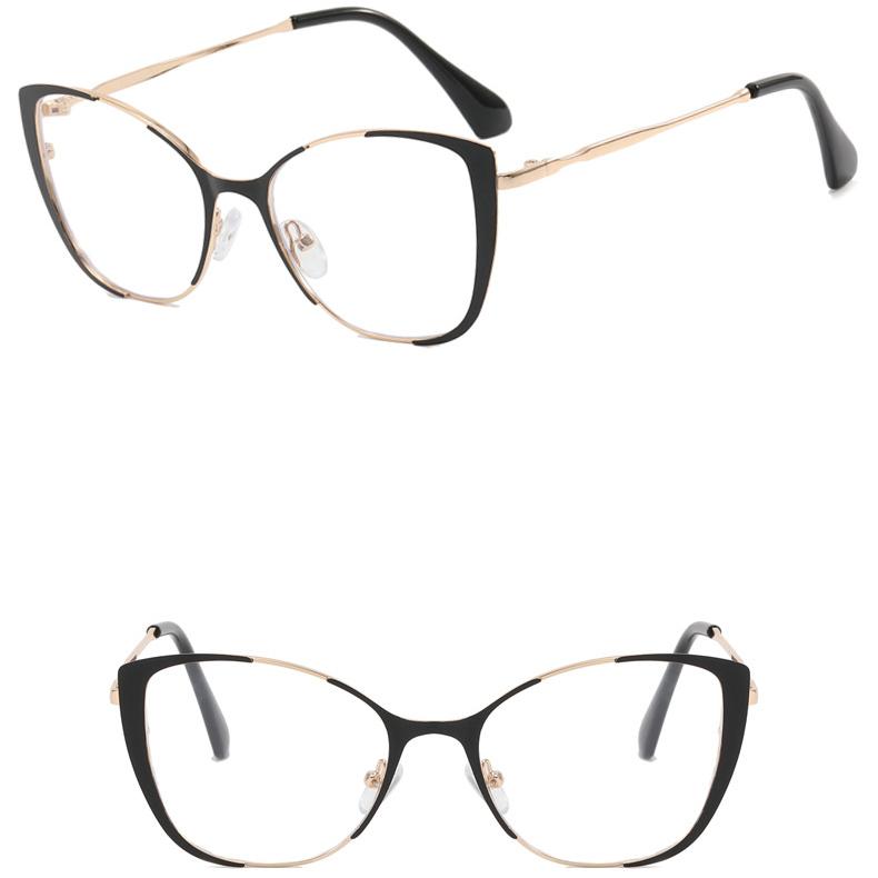 Женские треугольные металлические очки, модная и персонализированная уличная фотография, вогнутая форма, маленькое лицо