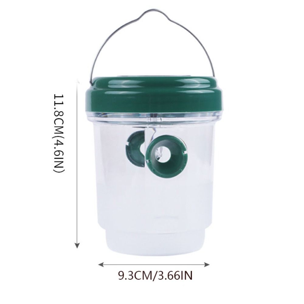 Hanging Tree Solar Fruit Fly Trap Reusable Orchard Bee Trap Killer Insect Control Tool