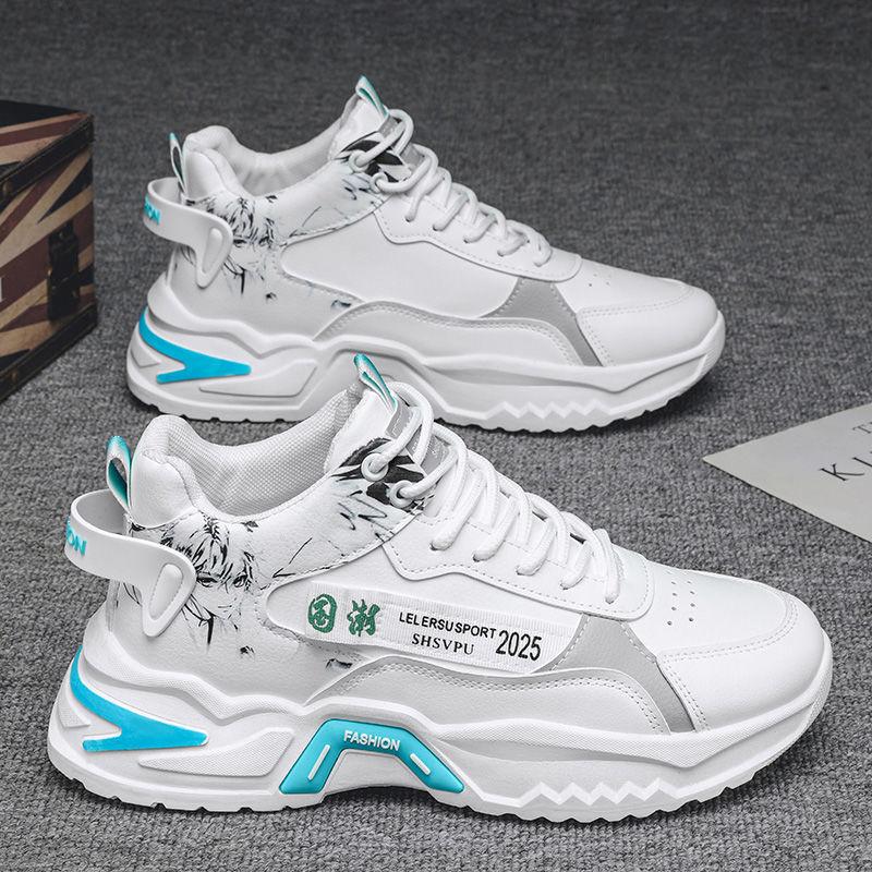 Мужская обувь Путянь осень и лето новая обувь с высоким верхом мужская спортивная и повседневная обувь для бега мужские модные кроссовки папины