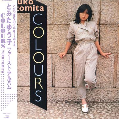 Виниловая пластинка YUKO TOMITA Colors GWP1010 PANAM 1981 Япония Оби Японский Поп-Рок Б/у