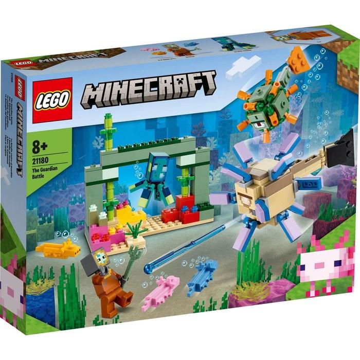LEGO Minecraft The Guardian Battle 21180, Multicolor