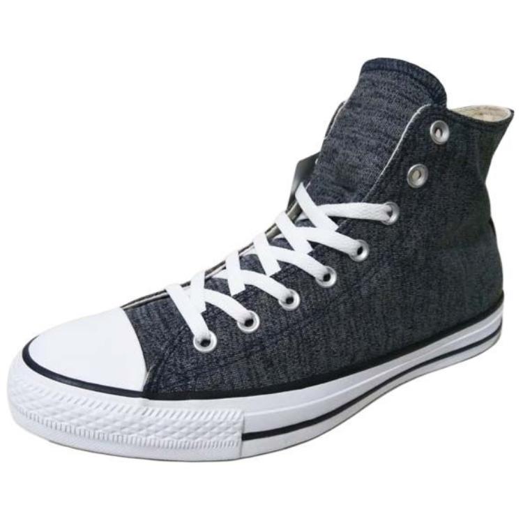 Converse Ct As Hi Удобные Простые Высокие Кеды из Канваса Унисекс Кроссовки Черные Серые 155371C