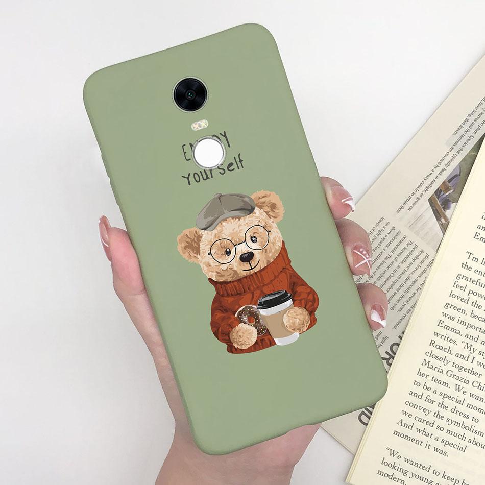 Милый Мультяшный Чехол Для Xiaomi Redmi 5 Plus Чехол Мягкий Расписной Матовый Силиконовый Задний Чехол Для Redmi5 Plus Redmi 5+ Чехлы Для Телефона Funda