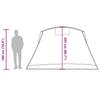 Tunnel Family Tent for 8 People Blue Waterproof