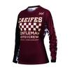 Cross-border racing suits, motorcycle suits, downhill suits, tops, casual sports retro women's T-shirts, running and cycling, sun protection