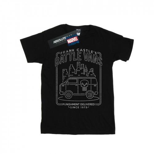 Marvel Mens The Punisher Frank Castle´s Battle Vans T-Shirt