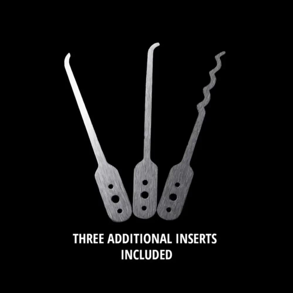 Мультитул Quick Flip Grav Pick Rake Прочный Открывание Двери Ключи Практичный Эффективный Набор Мини-Крючков для Вскрытия Замков Съемник Хоббисты