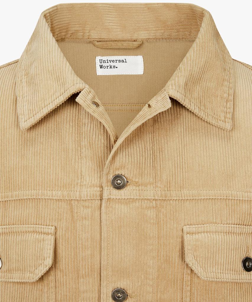 Man On The Boon [Universal Works] Corduroy Trucker Jacket_Light Brown 4714360203