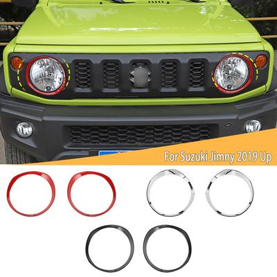 Декоративная крышка фар автомобиля, накладка на фару для Suzuki Jimny 2019, аксессуары из АБС-пластика, 2 шт.