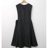 Shop   Women V Neck Center Cut Back Zipper Side Adjust Layered Dress Dgb Wdr 442
