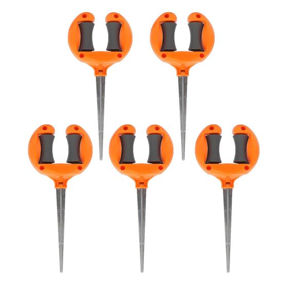 Направляющая для садового шланга, гвоздь, мягкая водопроводная труба, удерживающая, экономящая трудозатраты, гладкий ролик, заостренная головка, противоскользящая, на открытом воздухе