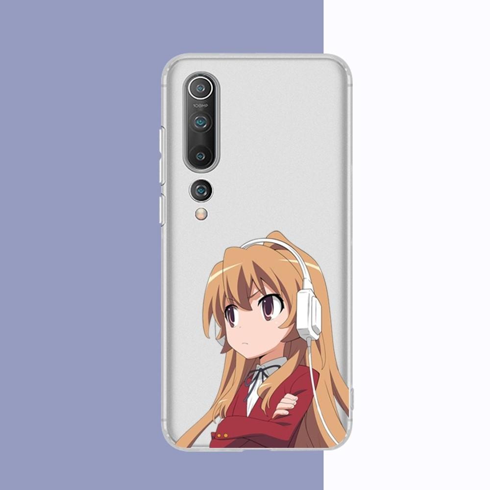 Чехол для телефона Toradora Taiga Aisaka аниме Для Samsung S 20 21 22 23 для Redmi Note7 8 9 10 для Huawei P20 30 40 Прозрачный чехол