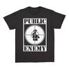 Логотип Public Enemy Классическая Черная Черная Все Размеры Унисекс Футболка AG2394 Унисекс Футболка