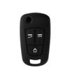 KEYYOU 3 кнопки Силиконовый чехол для ключа для OPEL Astra H Corsa D Vectra C Zafira Пульт откидной складной корпус для автомобиля