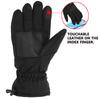 Upgrade Electric Heated Gloves Outdoor Skiing 5 Level Temperature Adjustment Winter Warm Gloves Waterproof Bike 35-55 Degree