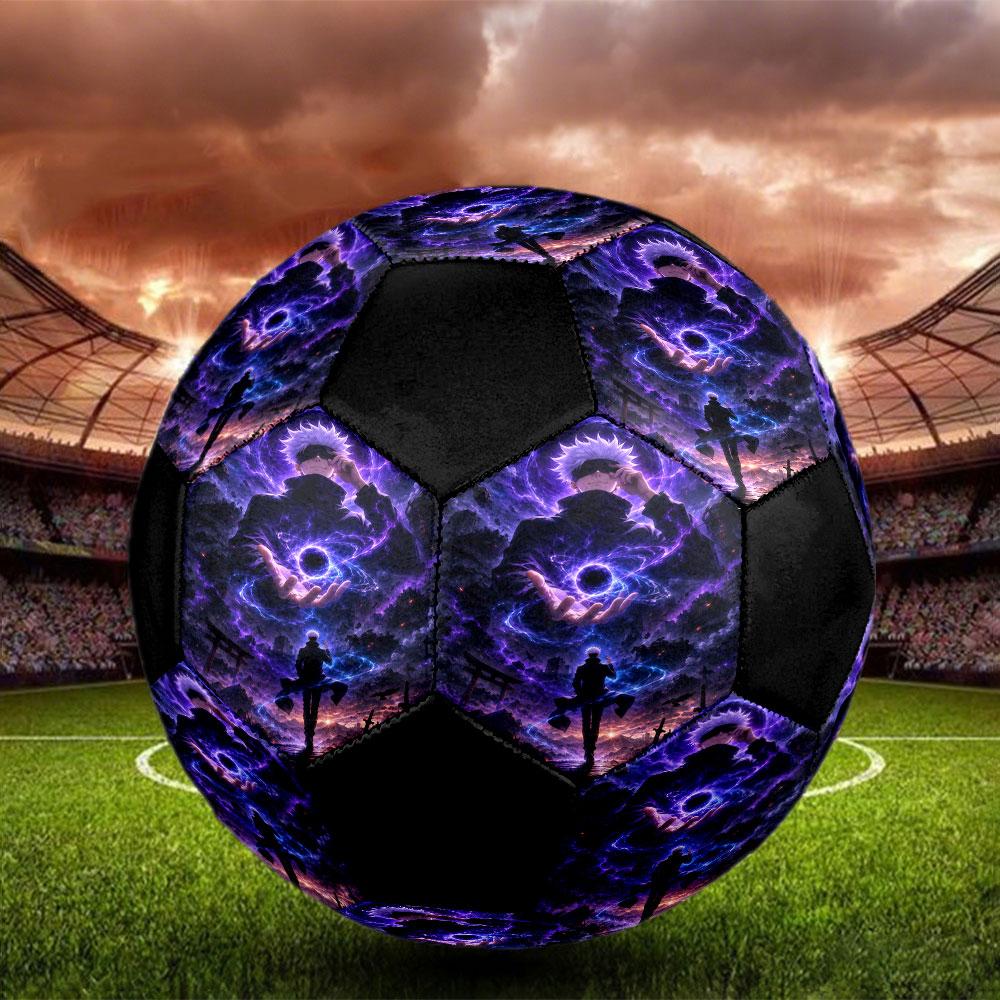 1pc Jujutsu Kaisen Soccer Ball Size 5 Indoor Soccer Ball Fashion Colorful Backyard Game - Great For Sports Fans Gift HE30