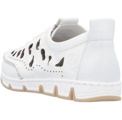 Женские слипоны 49956 белые