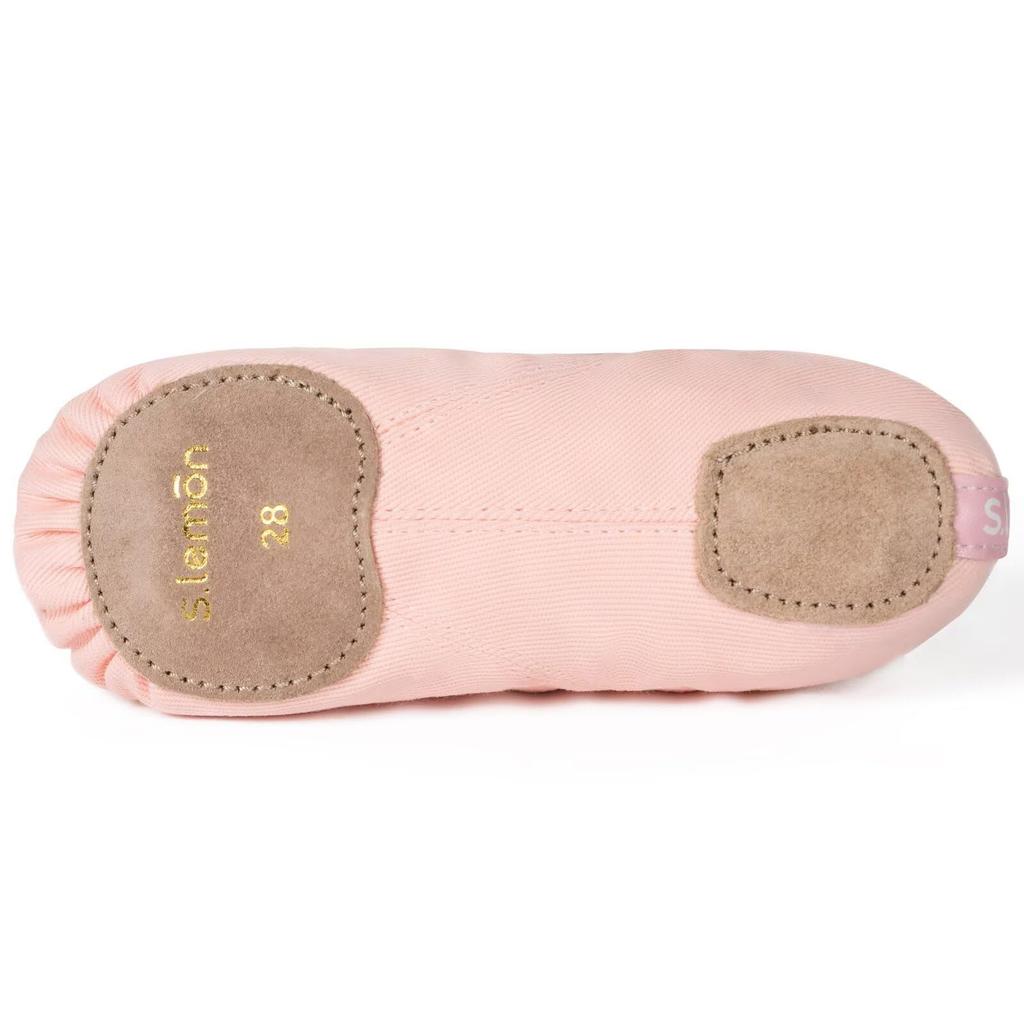 [s.lemon] Pink Elastic Canvas Dance Shoes Ballet Shoes Yoga Shoes