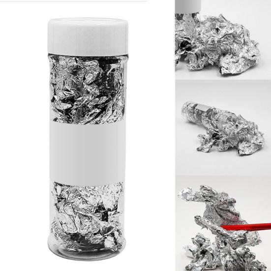 4шт 2г Еда Десерт Золотая Серебряная Фольга Крем Торт Лед Выпечка Украшения