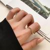 Экологичное V-образное кольцо со стразами для женщин - Универсальное, Стильное и Милое украшение для рук