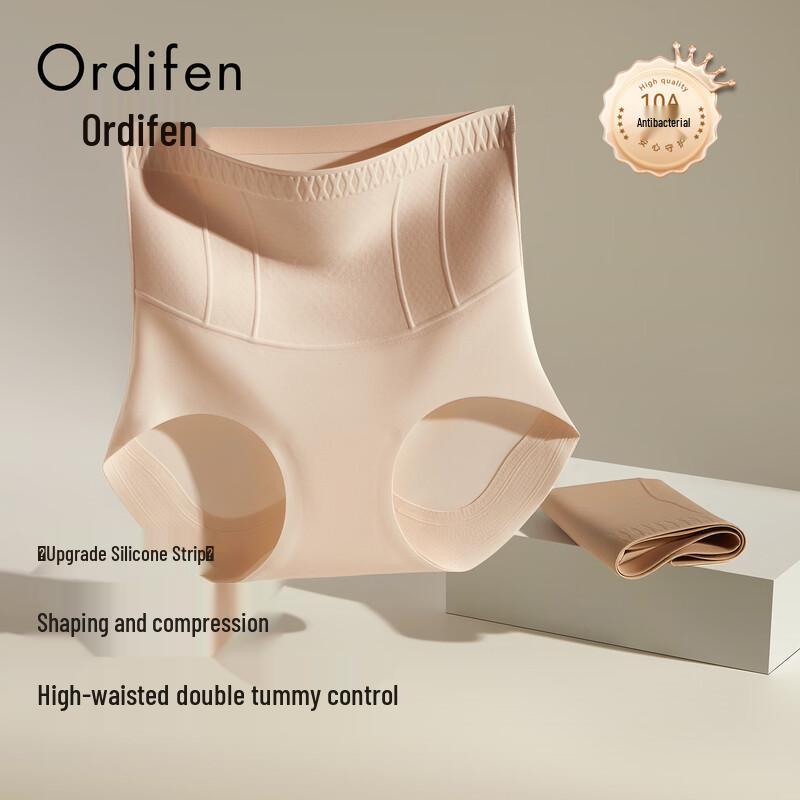 Бесшовные трусы Ordifen с высокой талией для контроля живота