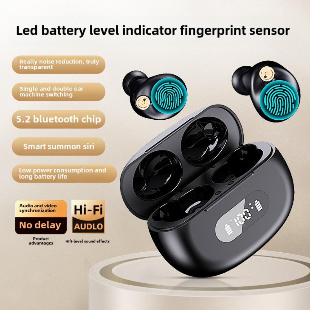 Стерео ENC шумоподавление светодиодный дисплей питания беспроводные наушники Bluetooth TWS взорваны