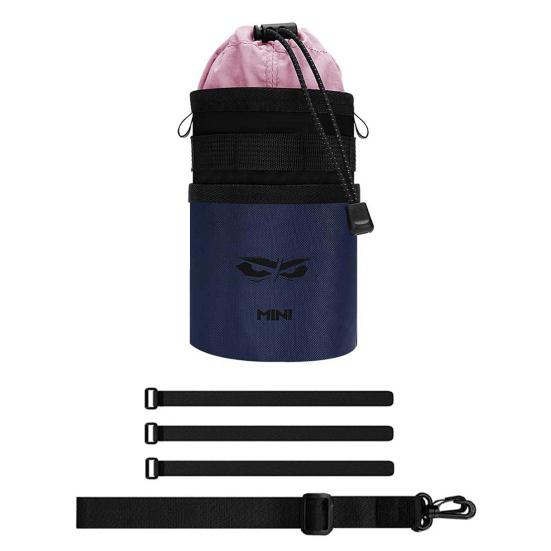 Сумка для велосипедной бутылки с боковыми карманами, держатель для бутылки с водой для горного и шоссейного велосипеда, мешочек со шнурком, велосипедные аксессуары