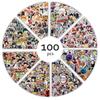 100 штук японских аниме-стикеров с граффити Hunter X Hunter Haikyuu Demon Slayer И многое другое!