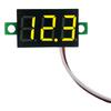 2 Wires DC Voltage Display Accurate Pressure Measurement DC 5V-30V 0.28 Inch Digital Voltage Tester Reverse Polarity Protection