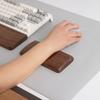 Игровой коврик для мыши Настольный коврик для запястья из массива дерева Противоскользящий Эргономичный Мини-защита для запястья Креативная Удобная Подушка для поддержки руки Школа