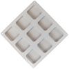 9-ти полостные квадратные силиконовые формы для мыла мыловарение своими руками мыловарение шоколадная форма