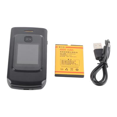 K21 2G Senior Big Button Flip Cell Phone 2.4-дюймовый экран Flip Mobile Phone с мощным фонариком