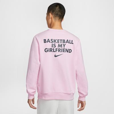 Nike STANDARD ISSUE DRI FIT Sweatshirt Men's Foam Pink