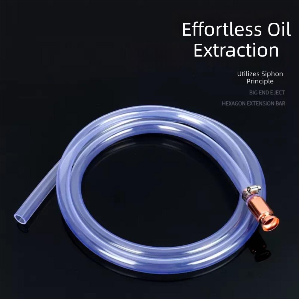 PVC Tube Fuel Tank Suction Pump Shaking Gas Siphon Hose Pump Car Fuel Transfer