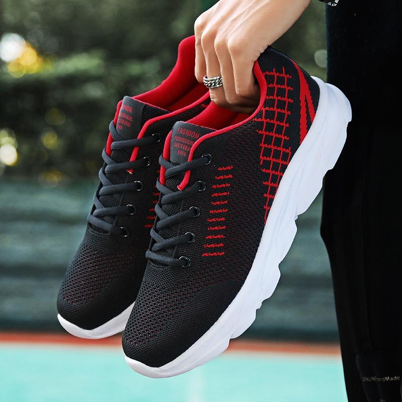 Fashion Ladies Casual Shoes Fashion Breathable Walking Mesh Flat Men's Sports Sneakers