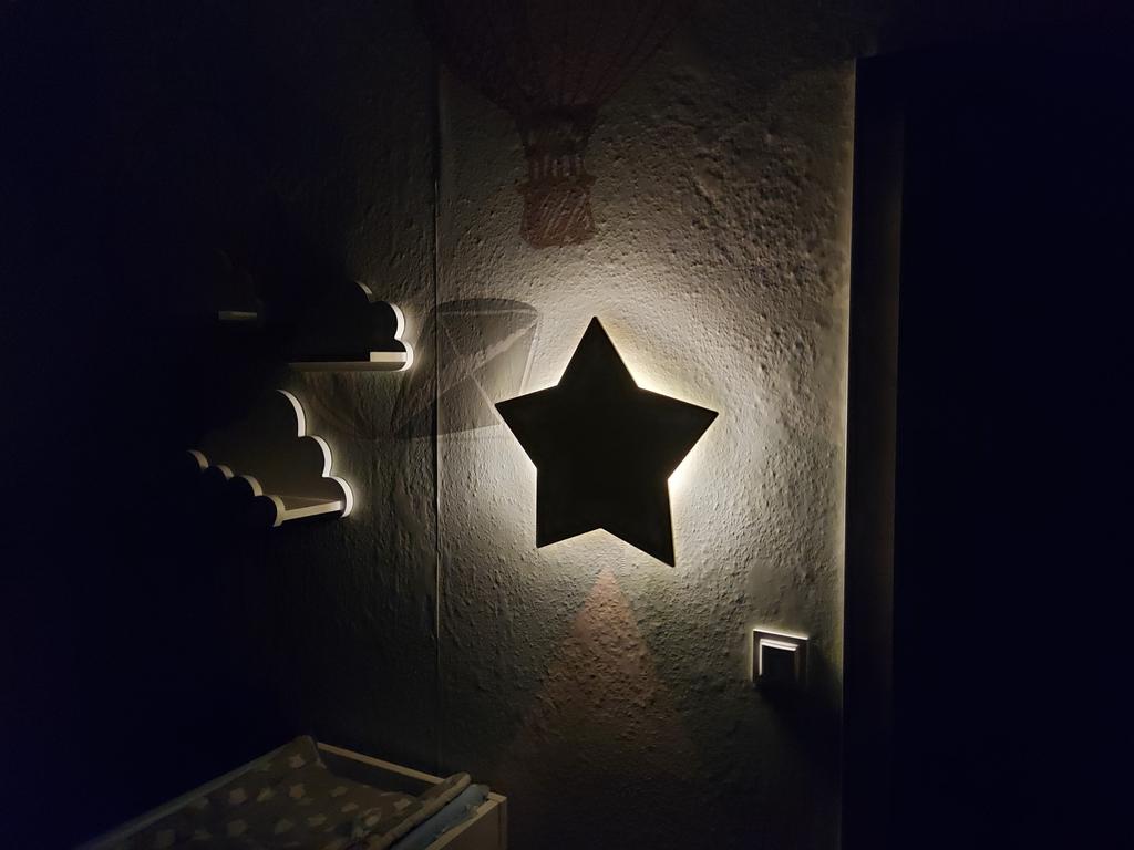 Lampka nocna gwiazdka led na baterie