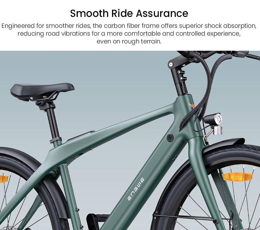 ENGWE MapFour N1 Air Electric Bike, 250W Motor, 36V 10Ah Battery, 700*38C Spoke Tires, 25km/h Max Speed