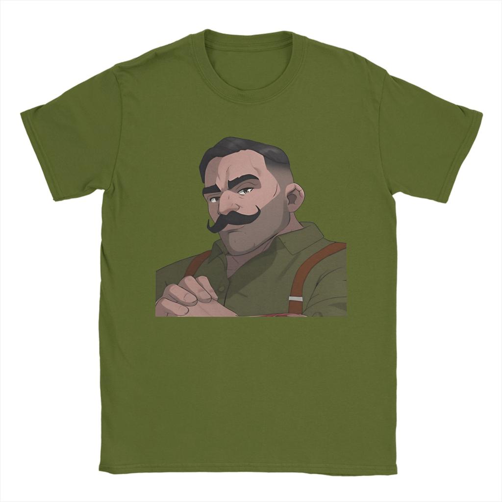 Dispatch Game T Shirts for Men Cotton Novelty T-Shirts Round Neck Tees Short Sleeve Clothing Original