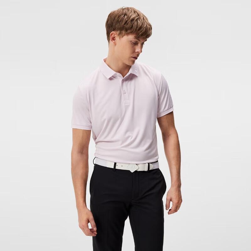J.Lindeberg Men's Golf Quick-Dry Polo Shirt