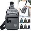 Мужская нагрудная сумка, новый легкий и модный рюкзак через плечо из ткани Оксфорд, для спорта на открытом воздухе и отдыха, модная высококачественная сумка-мессенджер