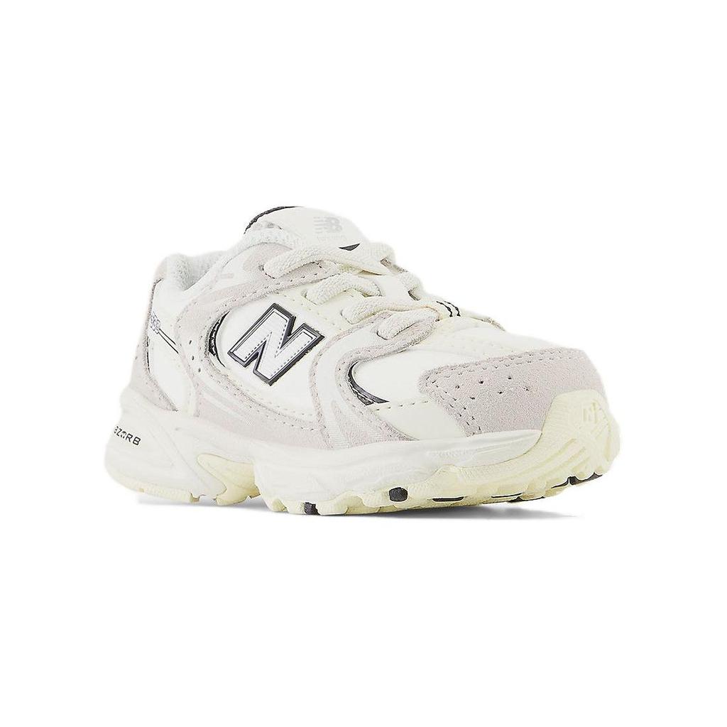 New Balance Bungee Durable Low-Top Walking Shoes Baby Shoes Off-White IZ530CT
