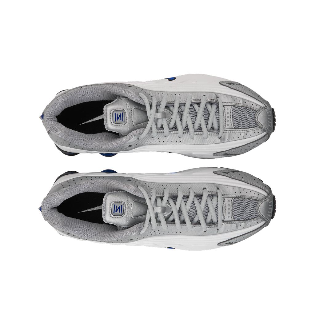 Nike Кроссовки мужские Shox R4 Orlando Белые Металлик-серебристый Королевский HQ1988-100