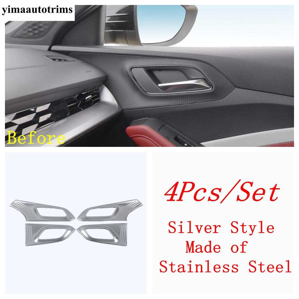 For MG 5 MG5 - Car Inner Door Armrest Window Glass Lift Switch Panel Handle Bowl Frame Cover Trim Accessories Interior