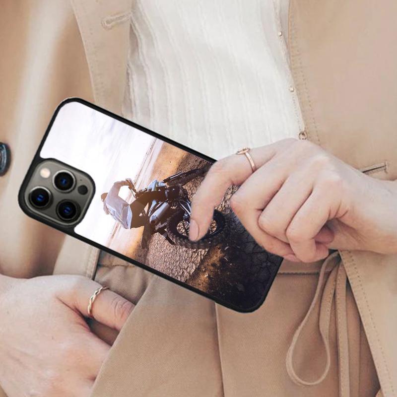 Moto Cross Motorcycle Sport Magnetic Phone Case For APPLE iPhone 17 Air 16 14 13 12 Pro Max 15 Plus Wireless MagSafe Cover