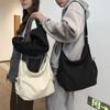 Student Class Bag Female Large Capacity Shoulder Crossbody Bag Male Canvas Bag